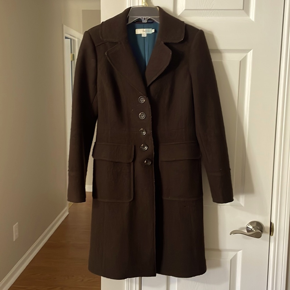 Boden women’s collared wool coat